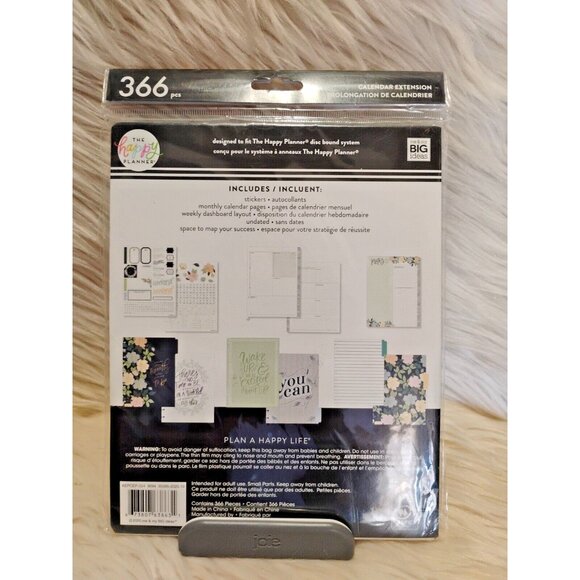 Me & My Big Ideas Create 366 Pcs The Happy Planner Calendar Extension  New - Picture 5 of 16
